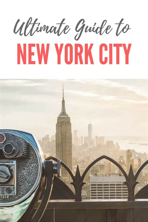 Ultimate Guide To Visiting New York City New York Visit New York