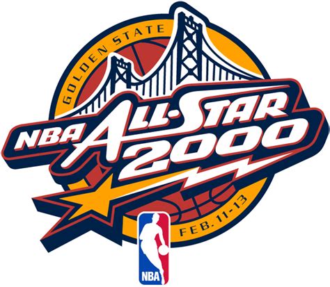 Nba All Star Game Basketball Primary Logo 2000 2000 All Star Game