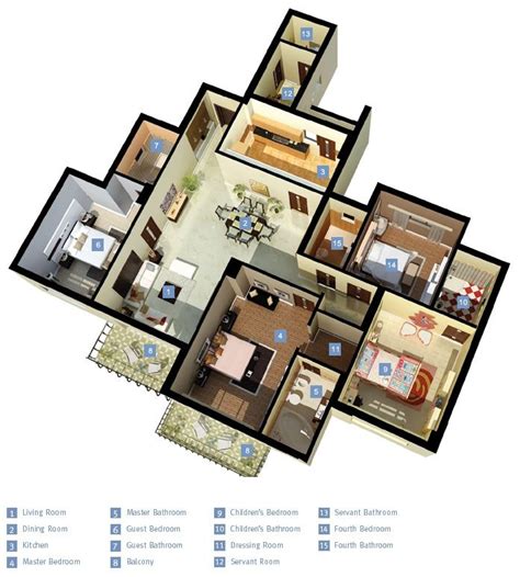 Any help or tips would be great. 50 Four "4" Bedroom Apartment/House Plans | Floor plan 4 ...