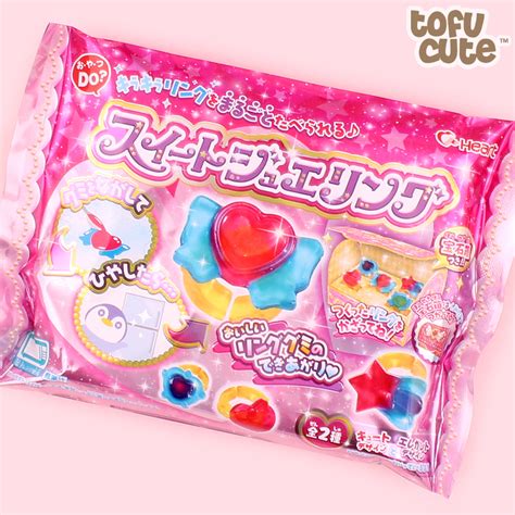 Maybe you would like to learn more about one of these? Buy Heart Sweet Jewel Ring DIY Candy Kit at Tofu Cute