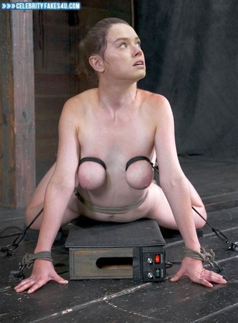 Daisy Ridley Nipple Torture Bondage Fake 001 CelebrityFakes4u Com