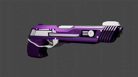 Artstation Purple Gun