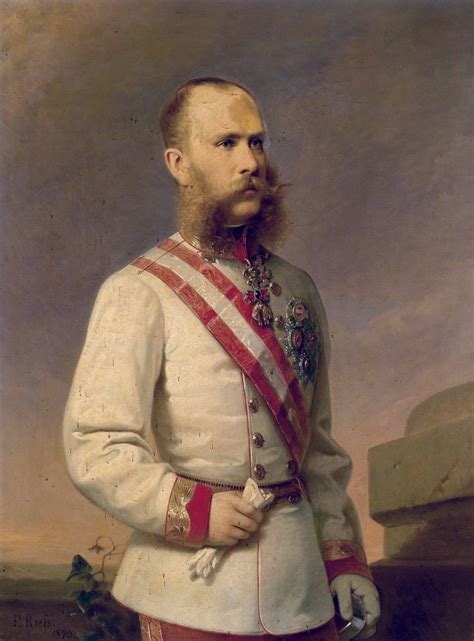 Franz Joseph I Male Portrait History Austria