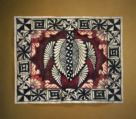 Tongan Ngatu Tapa Cloths Tapa Cloths From The Pacific And Artwork