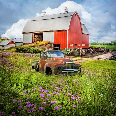 Summer Farm Truck Photograph By Debra And Dave Vanderlaan Fine Art