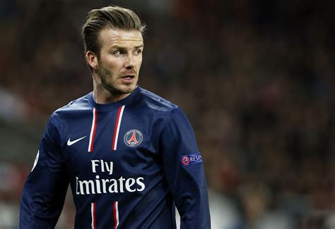 David Beckham Makes Champions League Return As He Starts For Psg