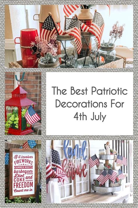 The Best Patriotic Decorations For 4th July Pimphomee