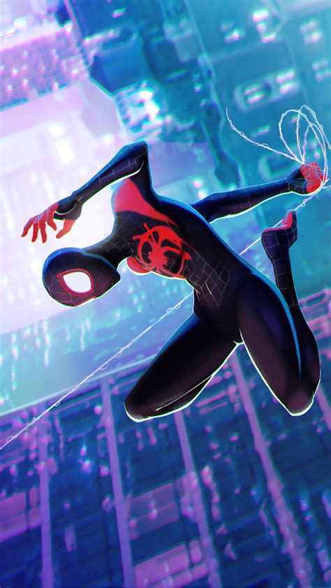 336878 Miles Morales Spider Man Into The Spider Verse Phone Hd