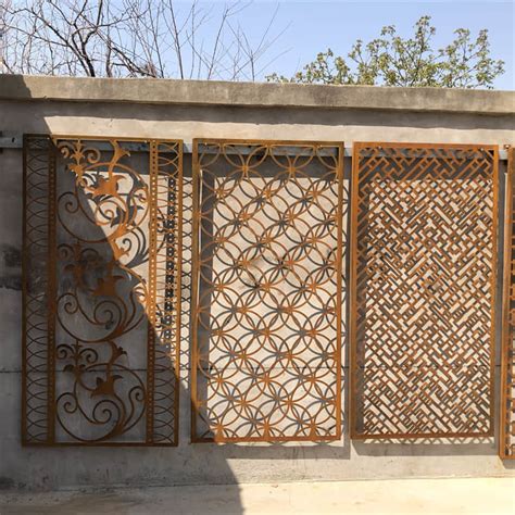 Garden 180cm Metal Decorative Panels 471 Inch Laser Cut Fence Panels