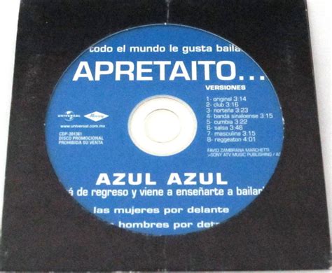 Azul Azul Apretaito 2003 Cd Discogs