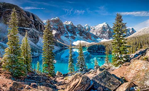 Fonds Decran Canada Lac Montagnes Photographie De Paysage Nature