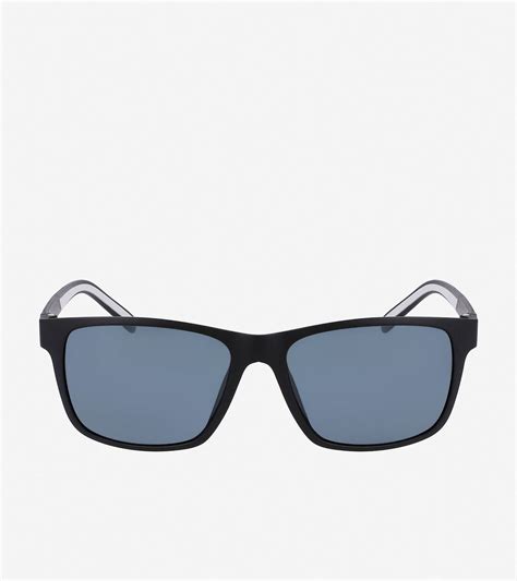 Men S Sport Rectangle Sunglasses In Matte Black Cole Haan