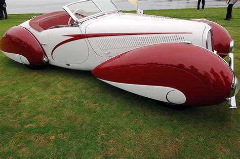 1937 Delahaye 135m At The Pebble Beach Concours Delegance