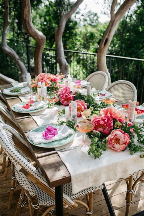 Blooming Garden Party Tablescape B Lovely Events