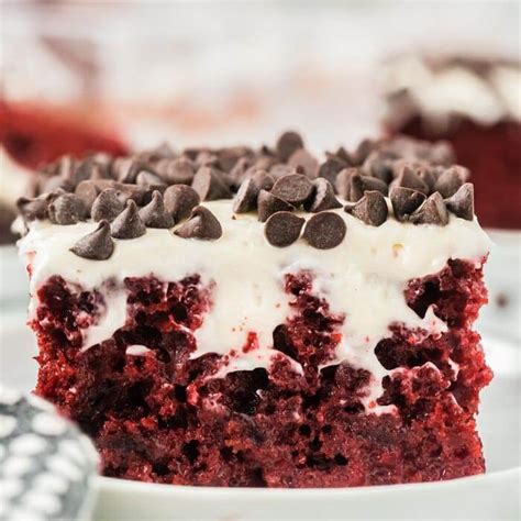 red velvet poke cake easy red velvet poke cake recipe