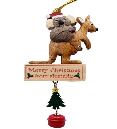 Check spelling or type a new query. Koala & Kangaroo Christmas Ornament | Australia the Gift ...