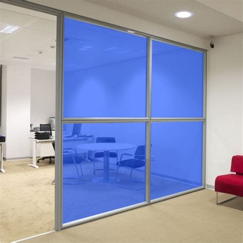 Blue Coloured Window Film Blue Stained Glass Film