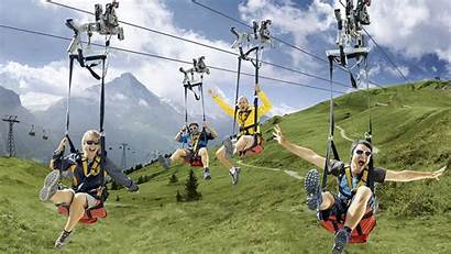Grindelwald Bern Jungfrau Switzerland Tourism Mountain Flyer