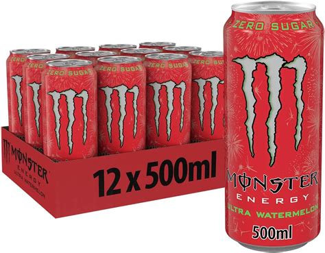 Monster Energy Ultra Sandía 16 Oz Paquete De 16 Mx