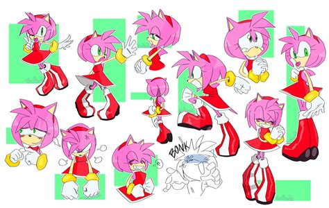 Sonic Adventure Amy Rose By Donella And Orin On Deviantart