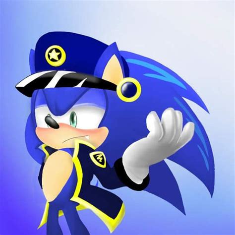 Police Sonic By Jackiewolly On Deviantart