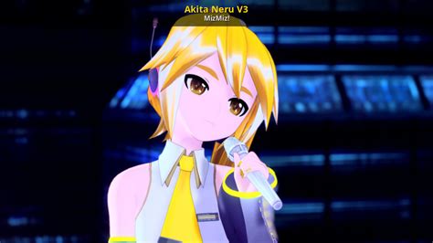 Akita Neru V3 Hatsune Miku Project Diva Mega Mix Mods