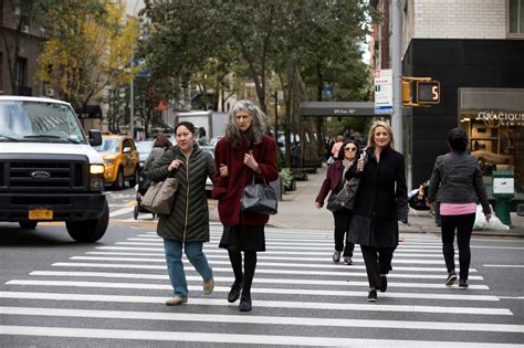 giving pedestrians a head start crossing streets the new york times