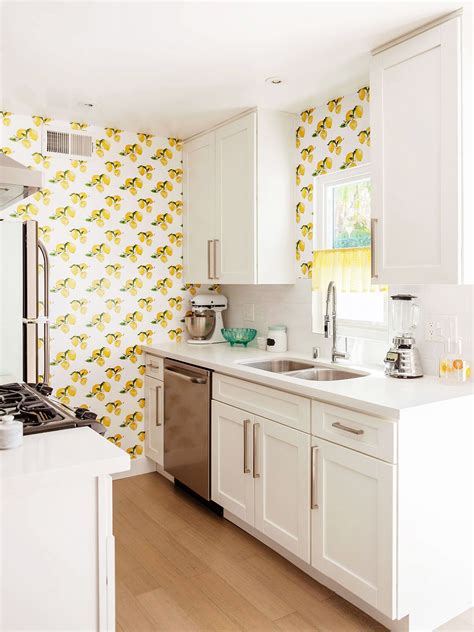 7 Kitchen Wallpaper Ideas To Instantly Spice Up That Subway Tile
