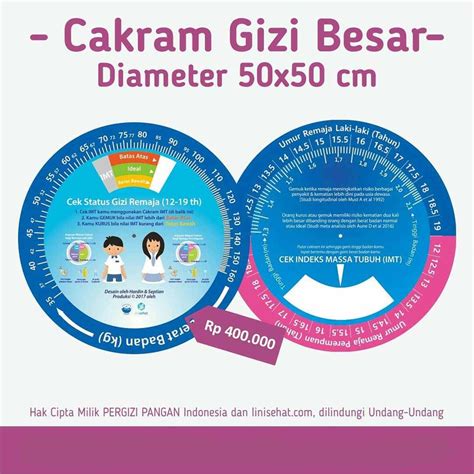 Jual Cakram Gizi Ukuran Besar Diameter 50x50 Cm Untuk Pameran