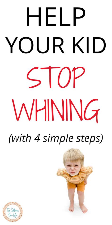 How To Stop Your Kid From Whining Whining Kids Gentle Parenting