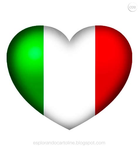 Qual è il significato legato ai colori della bandiera italiana? CDB Cartoline per tutti i gusti: ️ 🇮🇹️ ️ CUORE ITALIANO ...