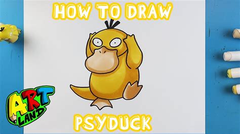 How To Draw Psyduck Youtube