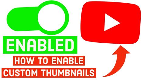 How To Enable Custom Thumbnails On Youtube Tutorial Youtube