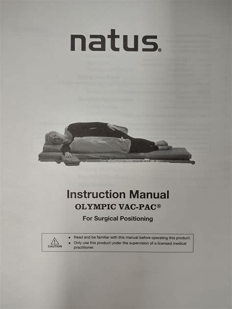 Natus Olympic Vac Pac Bead Filled Patient Positioner With U Shaped Cu