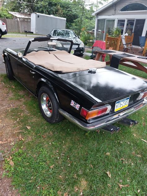 1971 Triumph Tr6 British Racing Green Excellent Driving Cosmetically