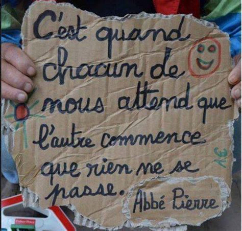 Tout sur abbé pierre : La Page de la Sagesse : Citation de l'Abbé Pierre