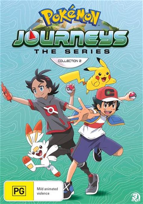 Buy Pokemon Journeys Season 23 Collection 2 On Dvd Sanity