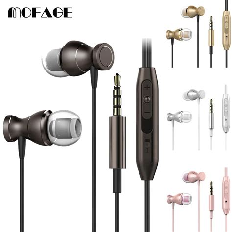 Fashion Best Bass Stereo Earbuds Headsets For Beeline Smart 5 With Mic