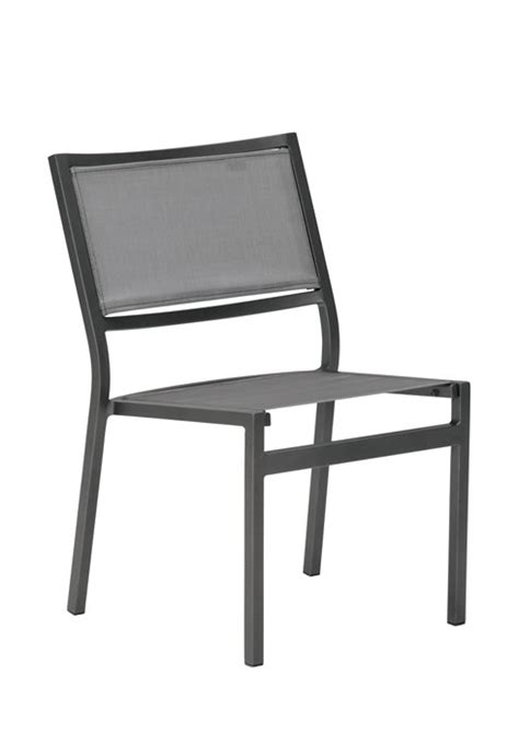 Cabana Club Dining Side Chair Outdoor Patio Furniture Tropitone