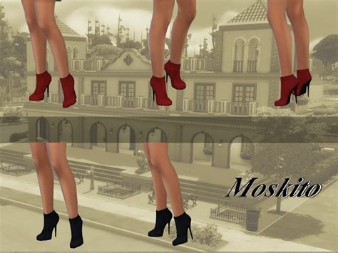 The Sims Resource Ankleboots009 By Moskito • Sims 4 Downloads