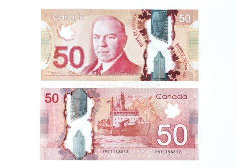 50 Canadian Dollar Bill Editorial Image Image Of Exchange 42532860