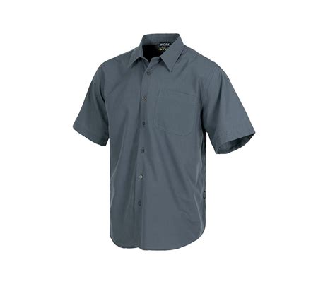 Camisa para trabajar de manga corta y bolsillo. Camisa trabajo WorkTeam