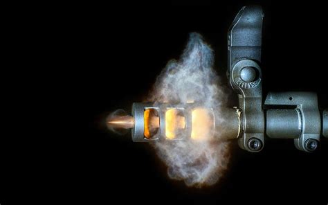 Ballistics Photographer Captures Images Of The Microsecond A Bullet