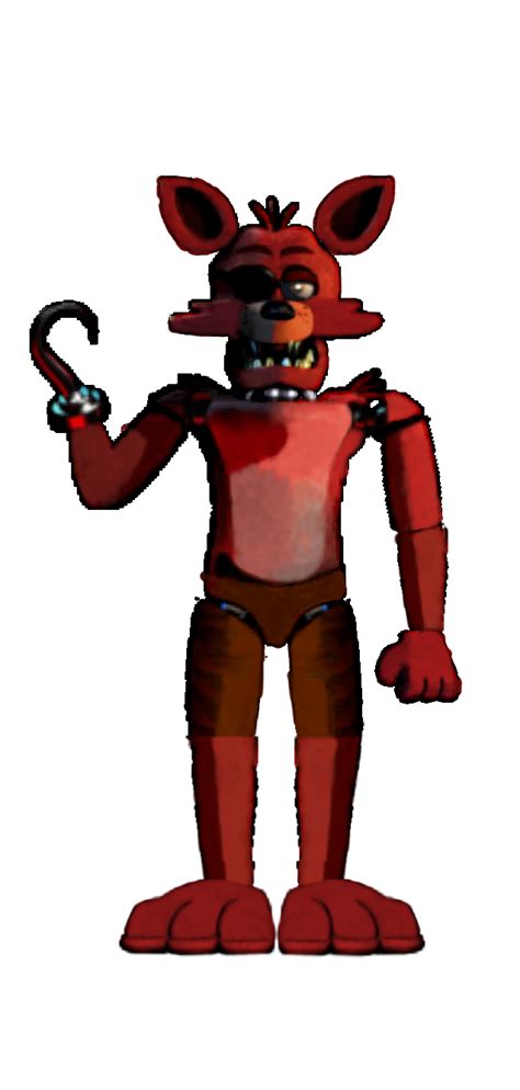Unwithered Fixed Foxy Fnaf Comics Robot Concept Art Five Night Foxy