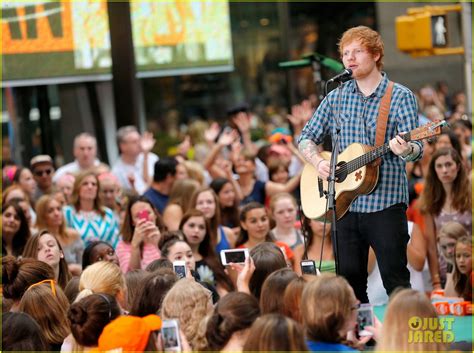 Ed Sheeran Performs On Today Show To Kick Off 4th Of July Photo