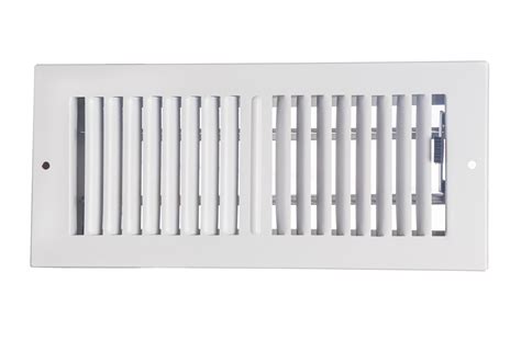 Sierra Grates 10” x 4” - 2 WAY Wall and Ceiling Register in Glacier