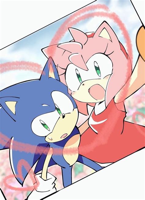 Sonic And Amy Эми роуз Комиксы Милые рисунки