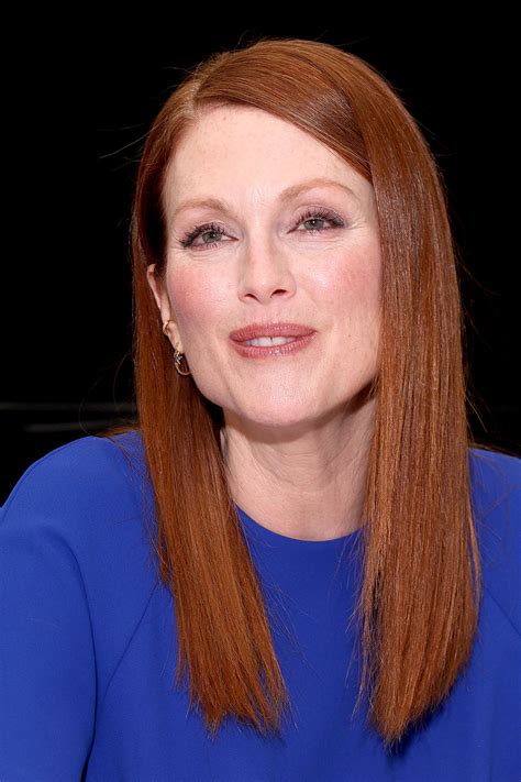 Julianne Moore The Hunger Games Mockingjay Part 1 Press Conference