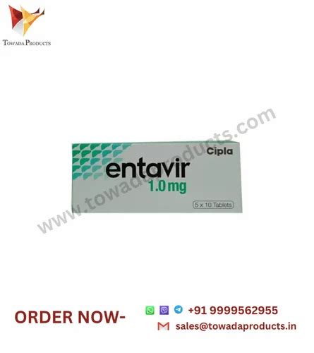 Entavir 1 Mg Tablet At Rs 1000box Anti Cancer Tablets In Delhi Id
