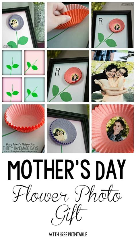 Mothers Day Flower Photo T Thirty Handmade Days Diy Ts For
